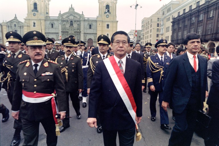 El camino político y criminal de Fujimori 
