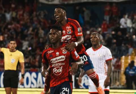 Medellín remontó y se impuso 2-1 sobre América en la Liga BetPlay: vea los goles