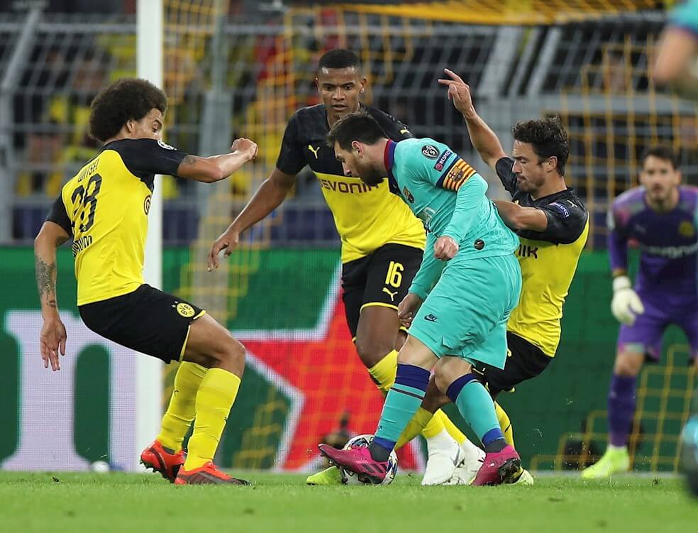 Lionel Messi jugó su primer partido en esta temporada, después de recuperarse de una lesión muscular. / EFE