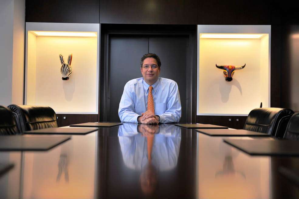 Santiago Rojas, presidente de Bancóldex, dijo que en 2012 la demanda de créditos en dólares fue de US$750 millones./ El Espectador