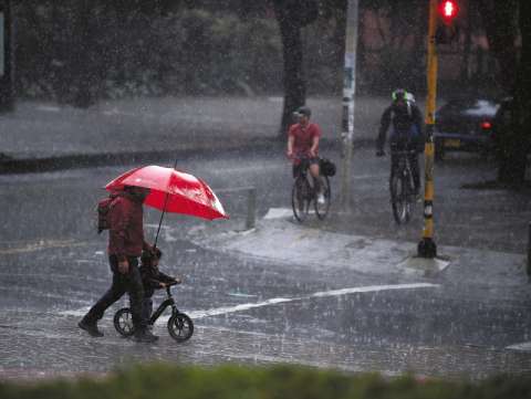 Estos son los departamentos donde se esperan lluvias del 14 al 18 de septiembre en Colombia