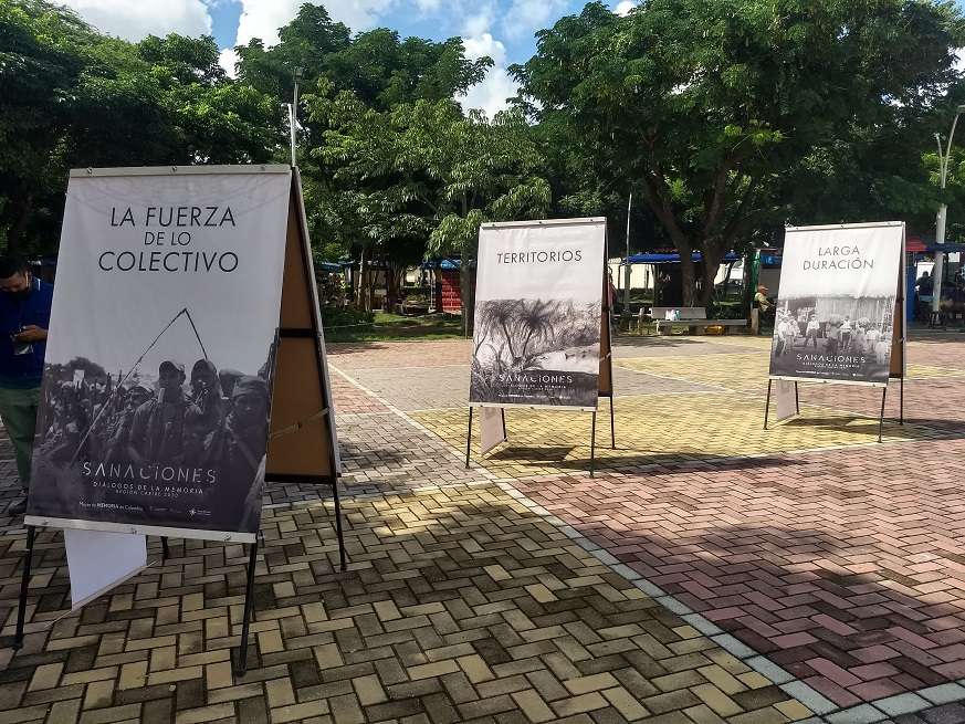 La exposición SaNaciones recorrió Barranquilla, Malambo y Soledad a finales de 2020.