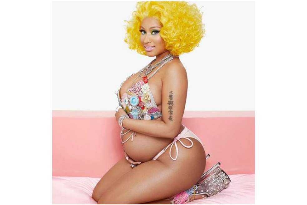 Nicki Minaj embarazada.