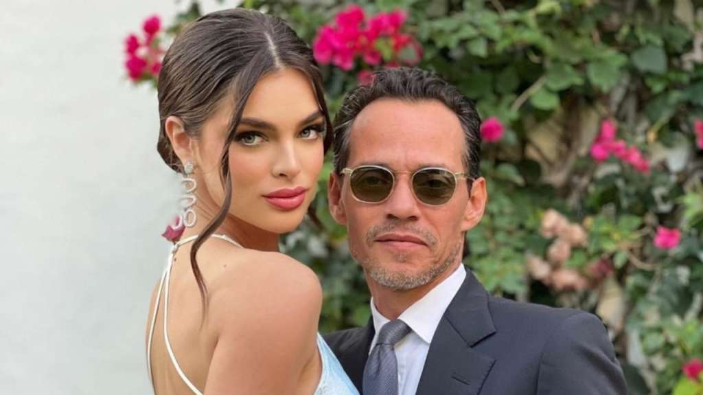 Marc Anthony y Nadia Ferreira