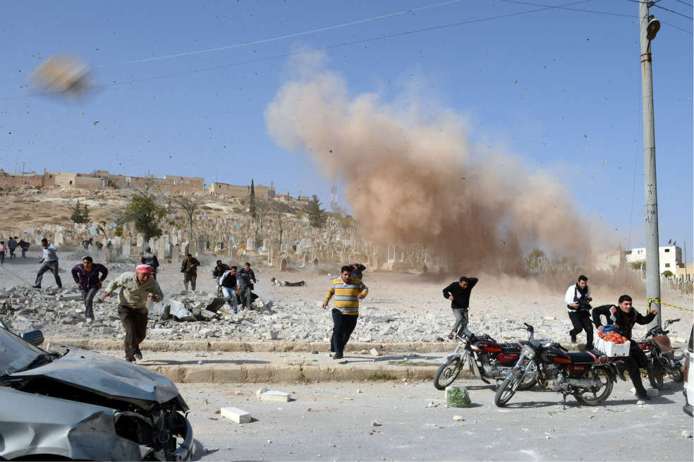 El conflicto en Siria se convirtió en una espiral de violencia sin salida. / AFP