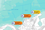 Ideam emite alerta por fuertes vientos en tres departamentos del Caribe colombiano