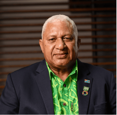 Frank Bainimarama, primer ministro de Fiji.