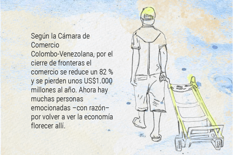 El mundo no es como lo pintan: la historia puentes con Venezuela.