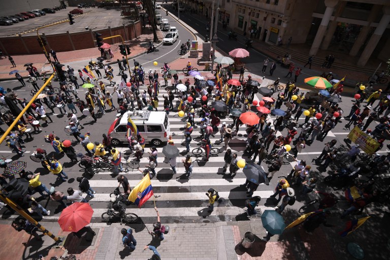 Paro Nacional 25 de noviembre: rutas y puntos de concentración en Bogotá
