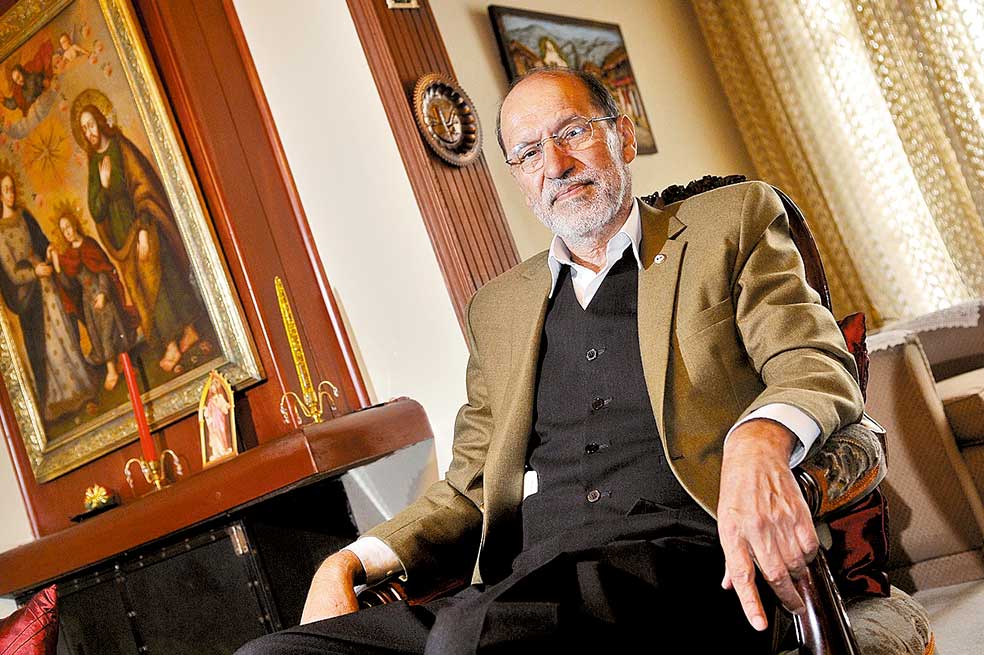 Armando Espinosa, autor de ‘Enciclopedia de desastres naturales históricos de Colombia’. / Gustavo Torrijos