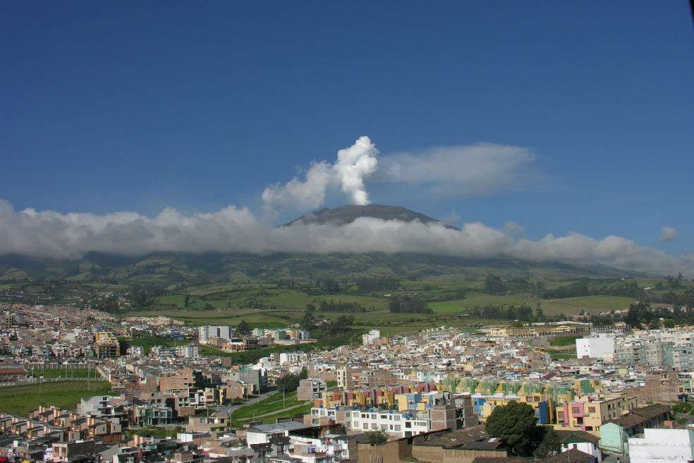 Volcán Galeras (Pasto, Nariño) / Archivo Wikimedia Commons