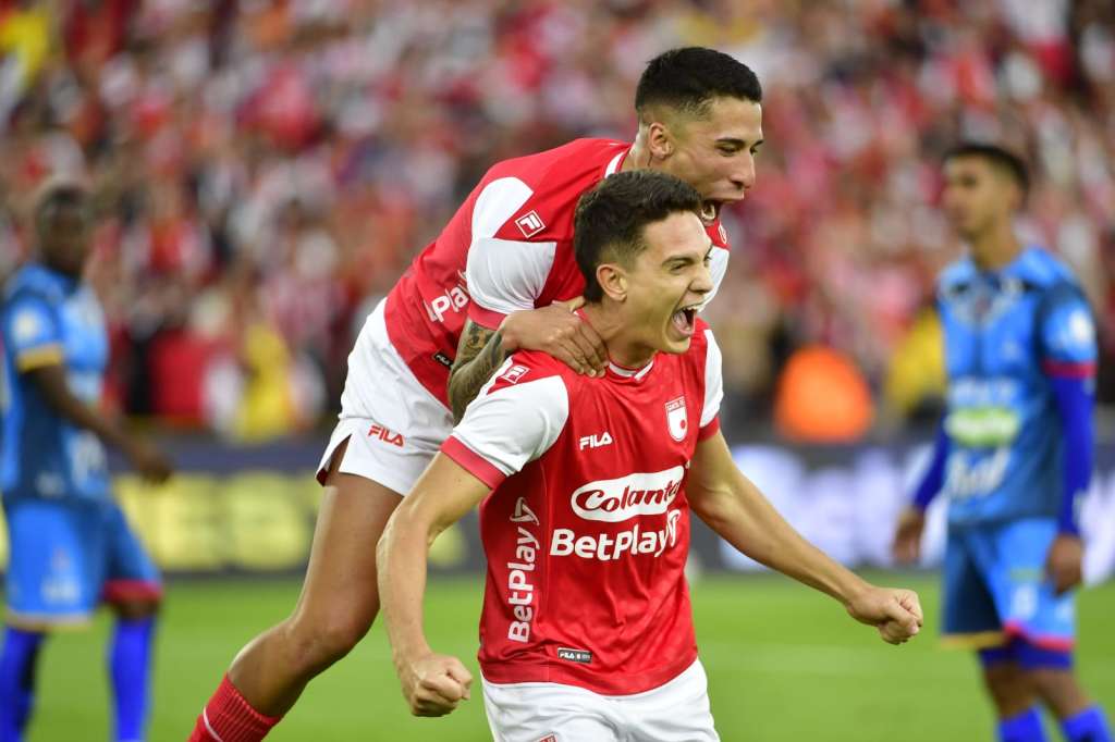 Santa Fe rompió el cero gracias a Agustín Rodríguez. Después, consiguió el 2-0 gracias a un autogol de Fortaleza.