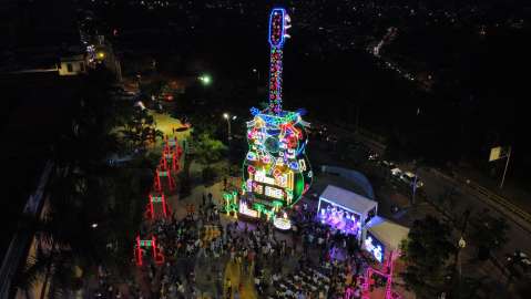 Así es el primer parque de Colombia con instrumentos al aire libre, está en Ibagué