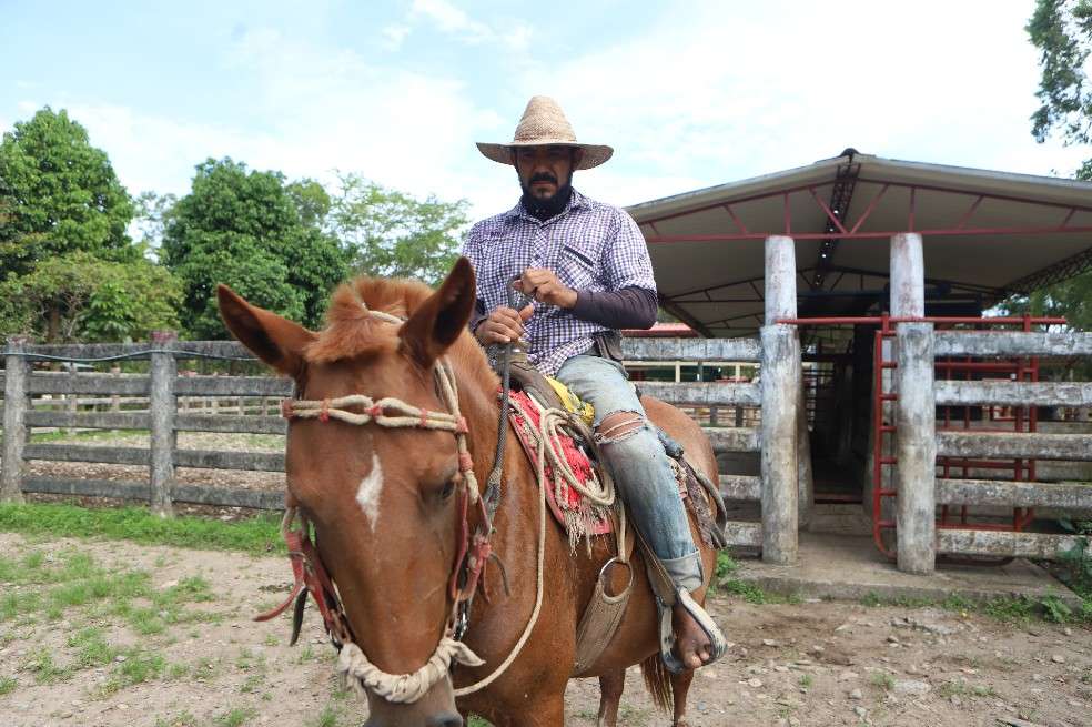 Antonio José Alejos, un vaquero venezolano de 35 años.