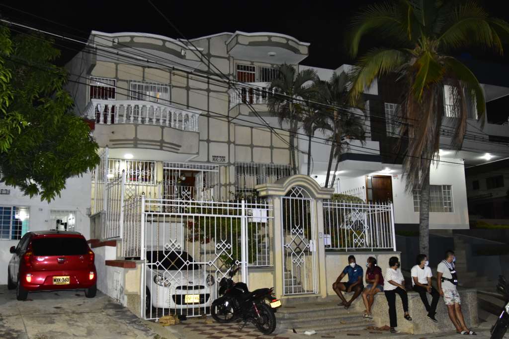 La casa del pastor Gabriel Ferrer en Barranquilla.