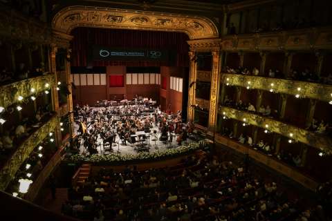 En fotos: la celebración de los 90 años de la Orquesta Sinfónica Nacional de Colombia