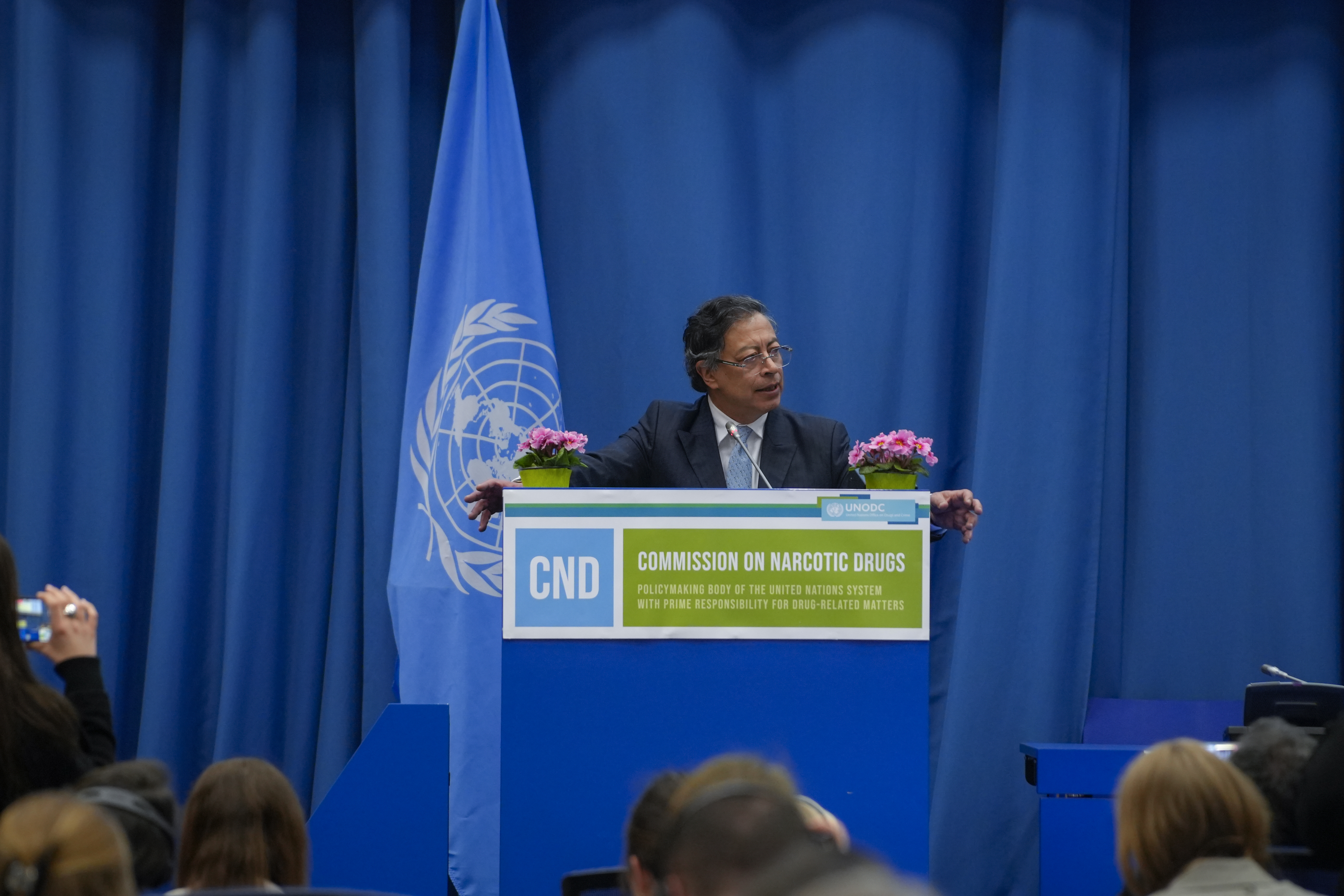 Intervención del Presidente Gustavo Petro ante el 69º Periodo de Sesiones de la Comisión de Estupefacientes de las Naciones Unidas.