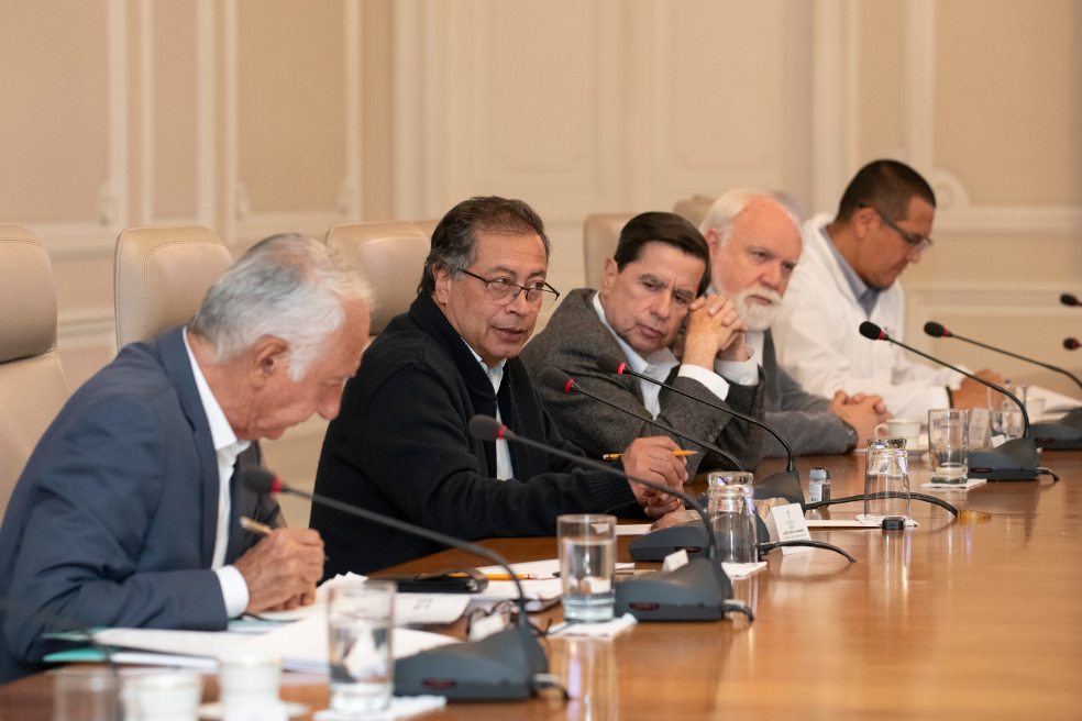 El presidente Gustavo Petro lideró este 21 de agosto una reunión, en la Casa de Nariño, para analizar la situación en el país de la viruela del mono.