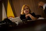 Contralora Sandra Morelli salió del país rumbo a Estados Unidos