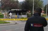 Judicializadas 14 personas señaladas de incendiar varios CAI en Bogotá