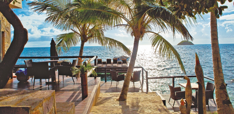 El hotel Deep Blue, en la Isla de Providencia, llama la atención por el diseño y la creatividad de cada detalle. / Cortesía Pequeños Hoteles con Encanto