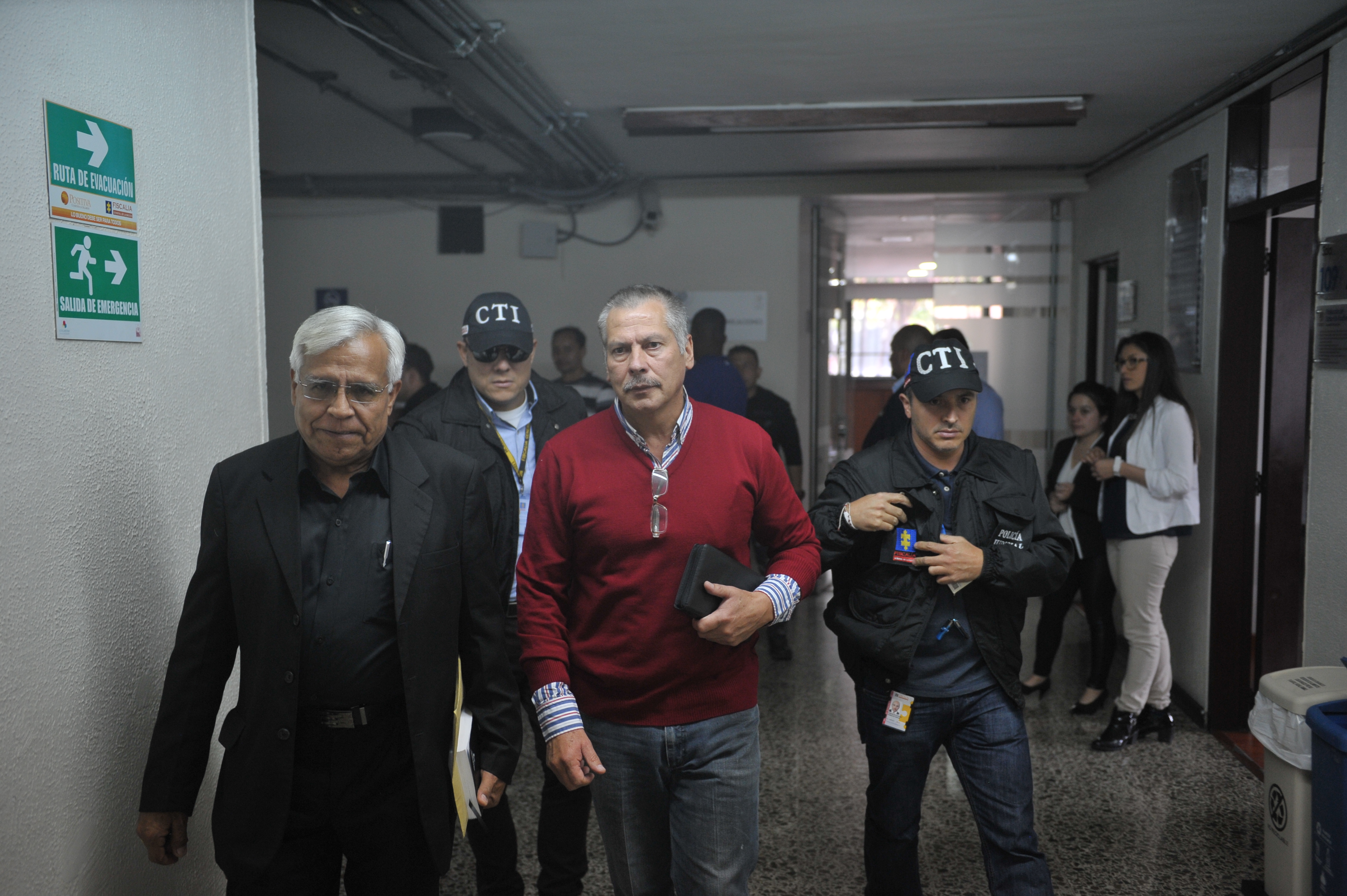 Luis Alirio Mora Urrea, quien no aceptó cargos, quedó en libertad.  / Gustavo Torrijos - El Espectador.