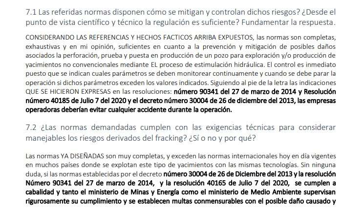 Informe fracking José María Jaramillo