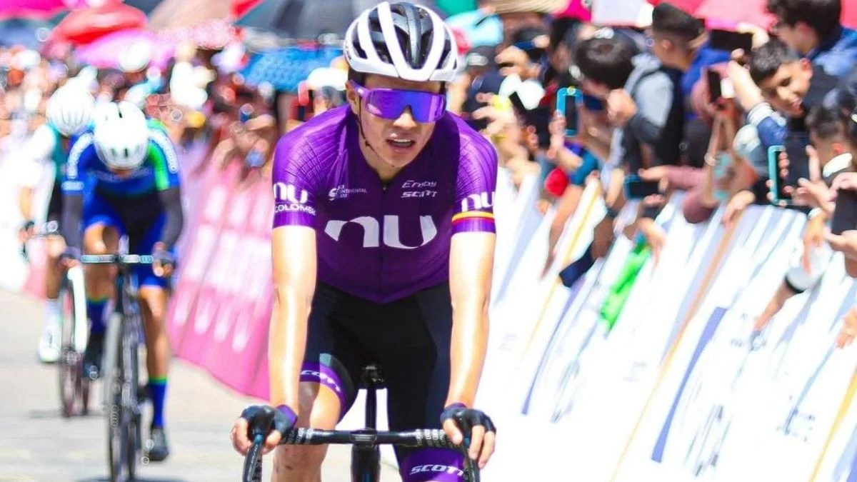 Cristian Camilo Muñoz Lancheros corría para el equipo de ciclismo Nu Colombia desde 2024.