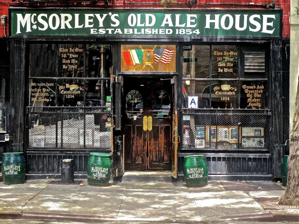 McSorley’s Old Ale House, en Nueva York.
