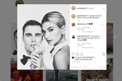Justin Bieber y Hailey Baldwin comparten fotos de su segundo matrimonio