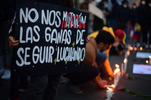 En vivo Paro Nacional en Bogotá: cae la noche y las protestas continúan en la ciudad
