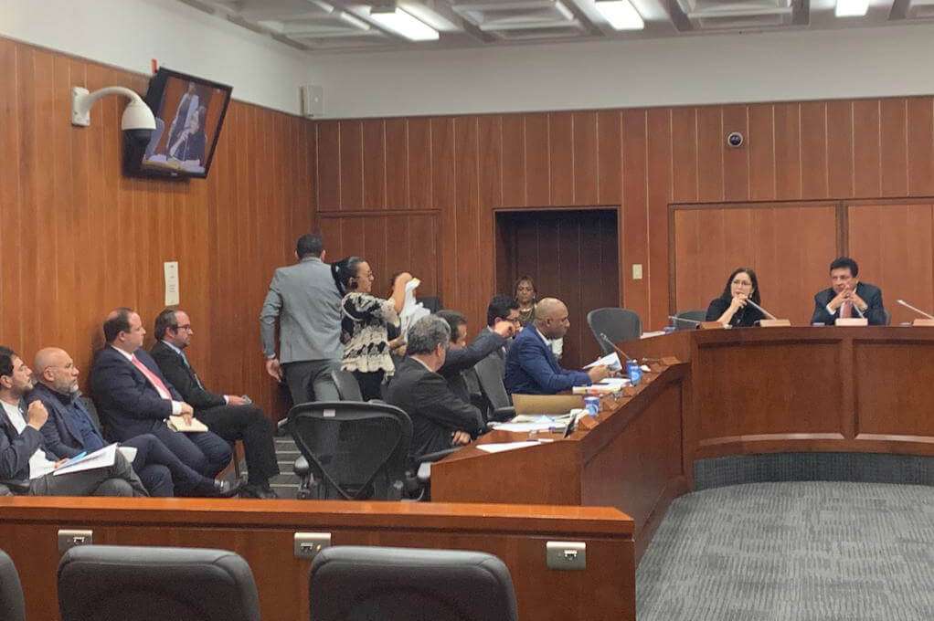 La Comisión de Ética del Senado empezó a sesionar sobre las 10 de la mañana de este martes. / Cortesía