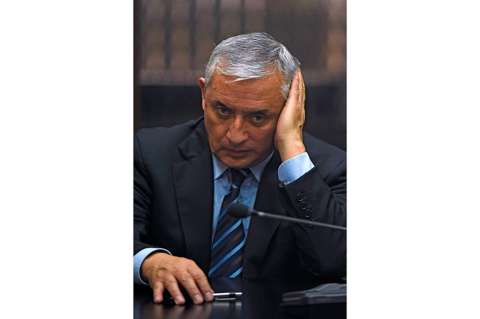 Abren proceso penal contra expresidente Otto Pérez por corrupción