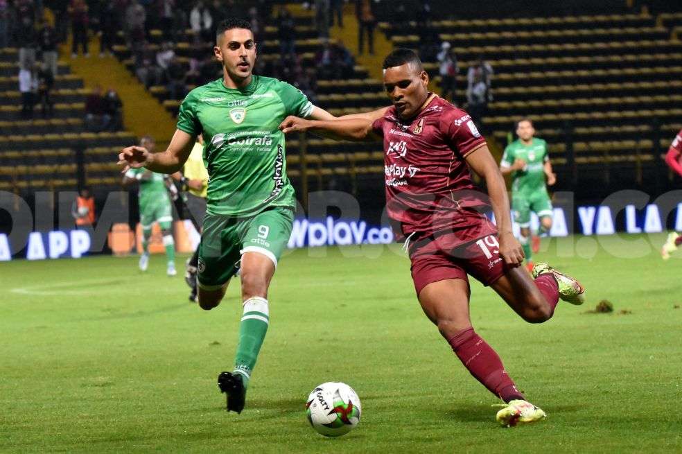 Equidad vs. Tolima, en el estadio de Techo.