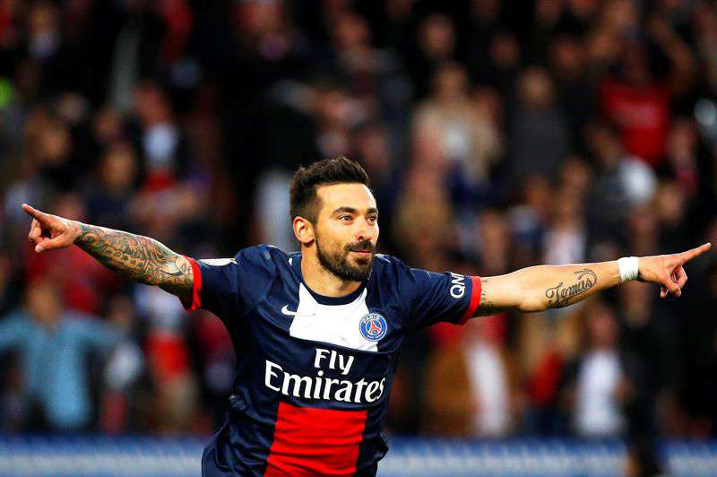 Lavezzi es jugador del Hebei Fortune de China, tras su paso por el París Saint-Germain. Foto: EFE