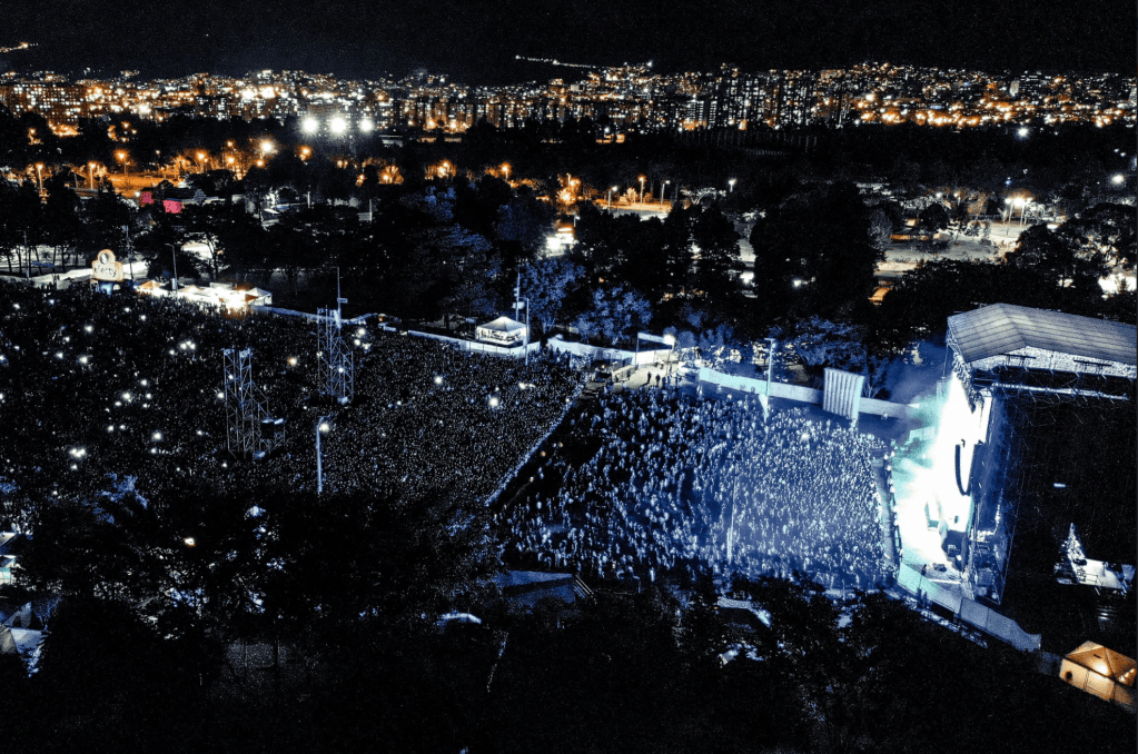 La primera edición de Bogotá Góspel fue en 2008.