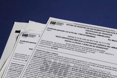 ¿Va a comprar o vender una casa? Así obtiene el Certificado de Tradición y Libertad