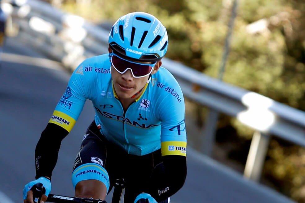 El colombiano Miguel Ángel López, uno de los favoritos para ganar el Giro de Italia 2019. / Archivo