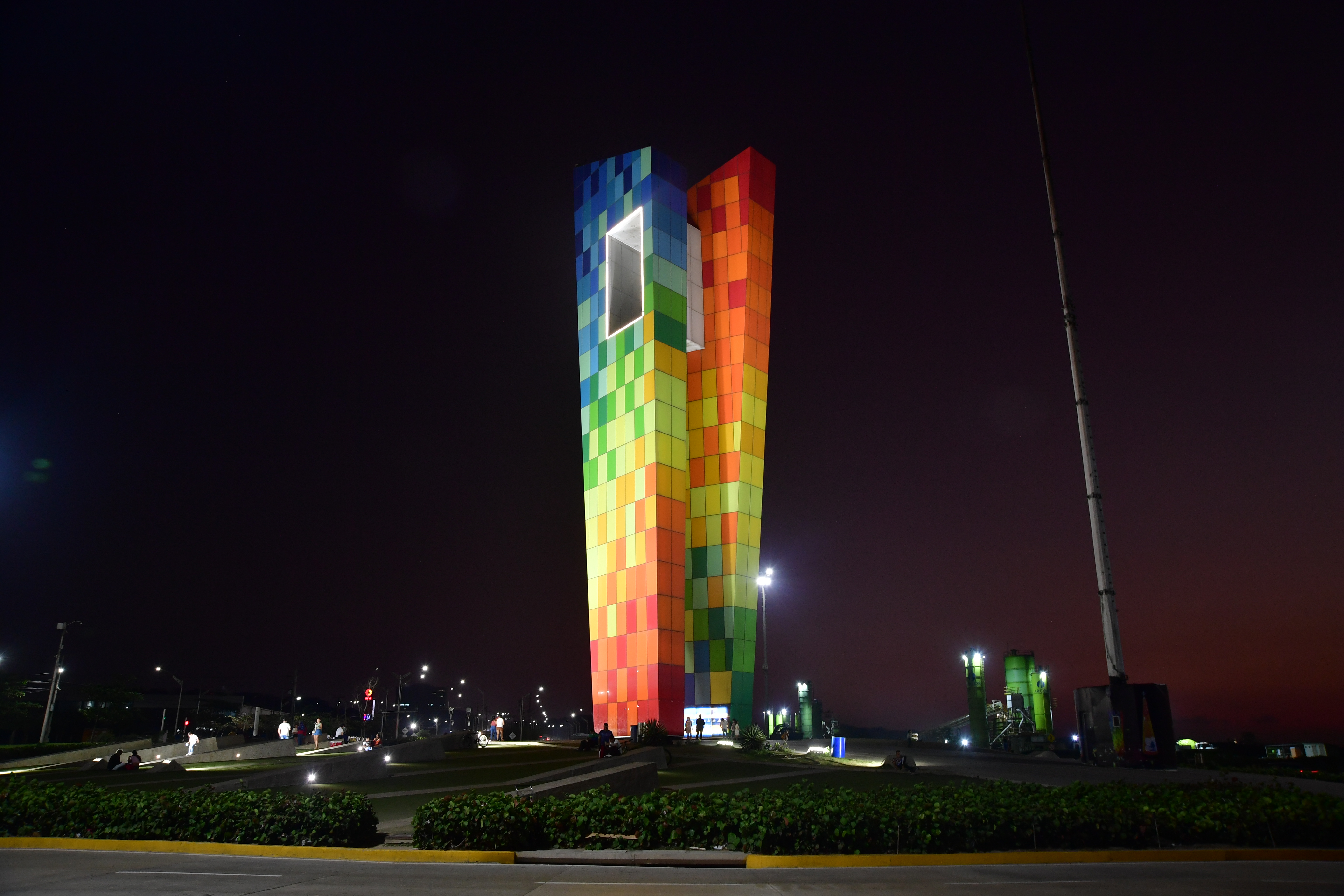 Monumento público ubicado en Barranquilla, diseñada por la arquitecta barranquillera Diana Escorcia Borelly.