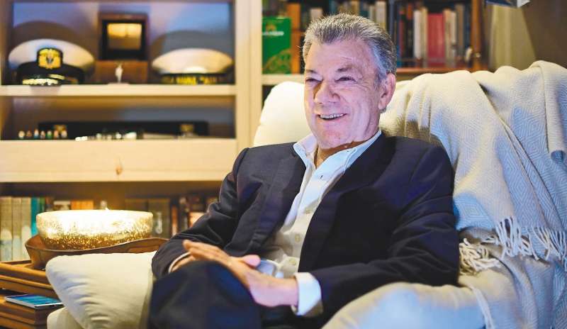 A cinco años de la firma en el Colón, Santos destacó los avances en comparación con otros acuerdos. / Gustavo Torrijos