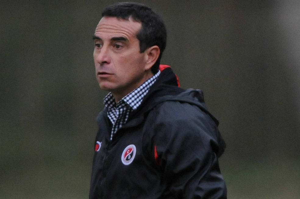 Guillermo Sanguinetti, técnico del Cúcuta Deportivo. / Luis Benavídes