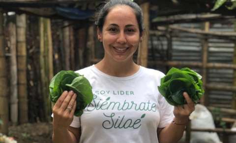 Un negocio que acerca el campo a la ciudad a través de la siembra de alimentos