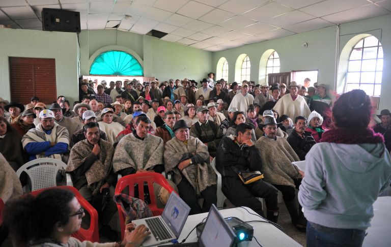 Los campesinos que desarman al Sumapaz
