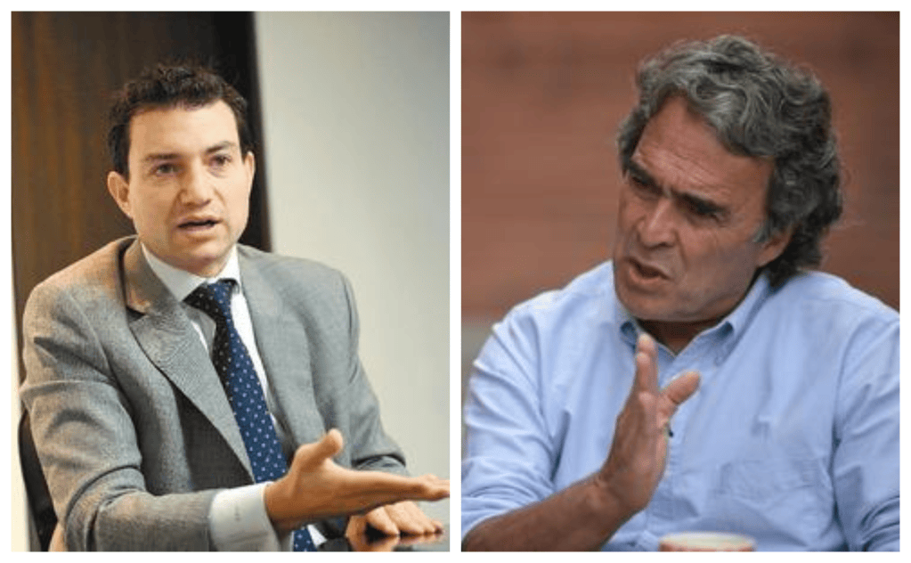 Contralor general Felipe Córdoba (izquierda) y precandidato presidencial Sergio Fajardo (Derecha), inmersos en una controversia internacional.
