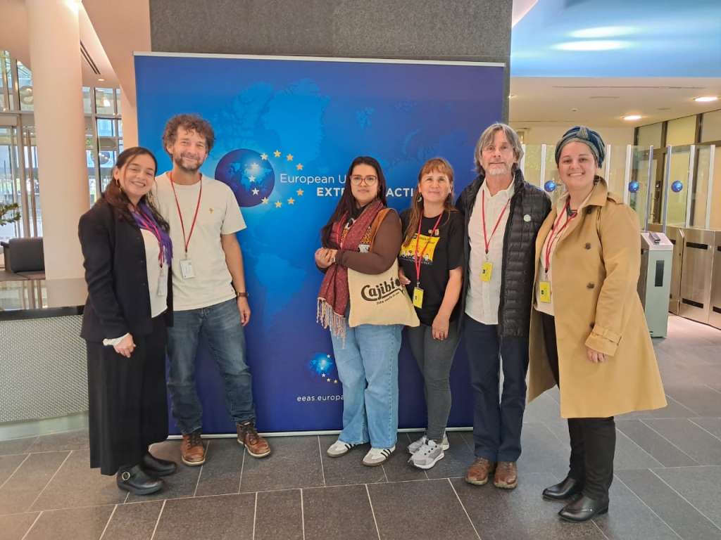 Los representantes de las organizaciones tuvieron una reunión con el Servicio de Acción Exterior de la Unión Europea.