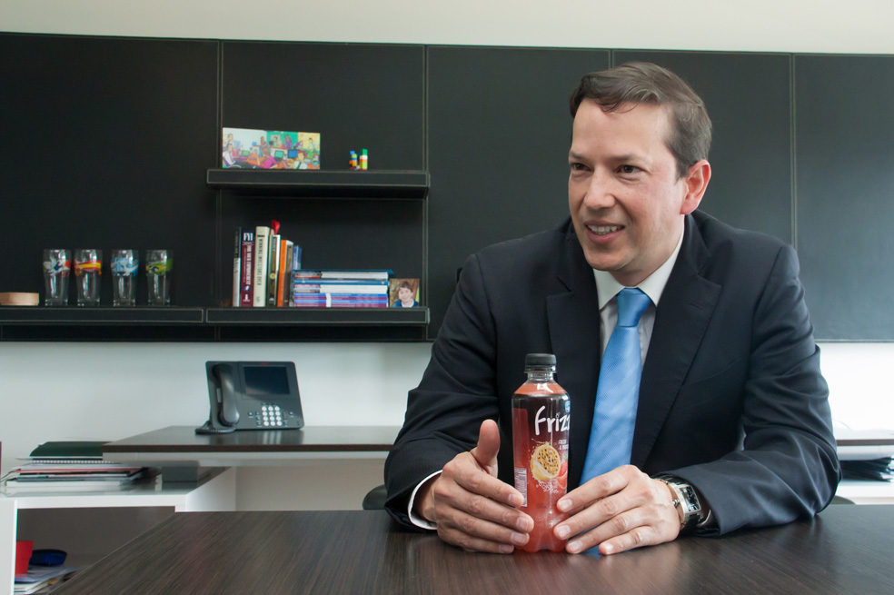 Carlos Mejía, vicepresidente Financiero y Administrativo de Alpina. / Cortesía