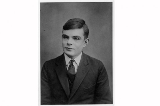 Alan Turing, de joven. / Archivo