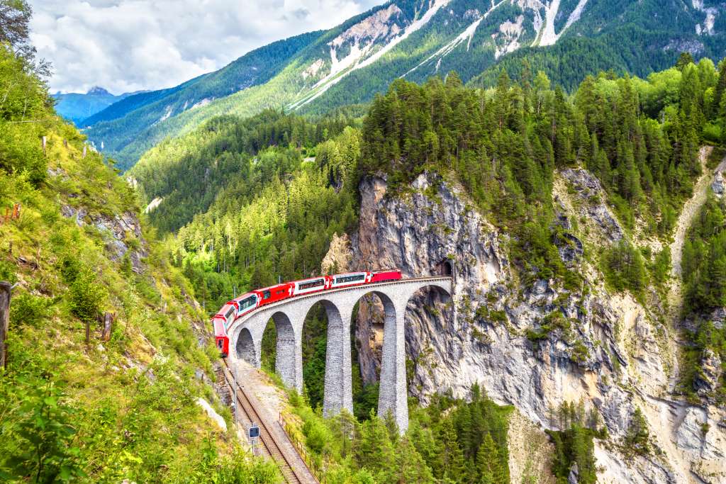 Bernina Express, de Suiza a Italia