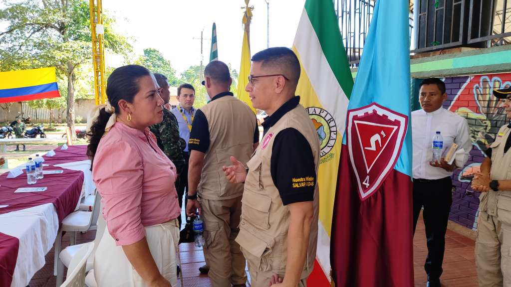 Brigada de Ingenieros de Desminado Humanitario entregó la zona 2 en Mapiripán (Meta) como libre de sospecha de minas antipersona.