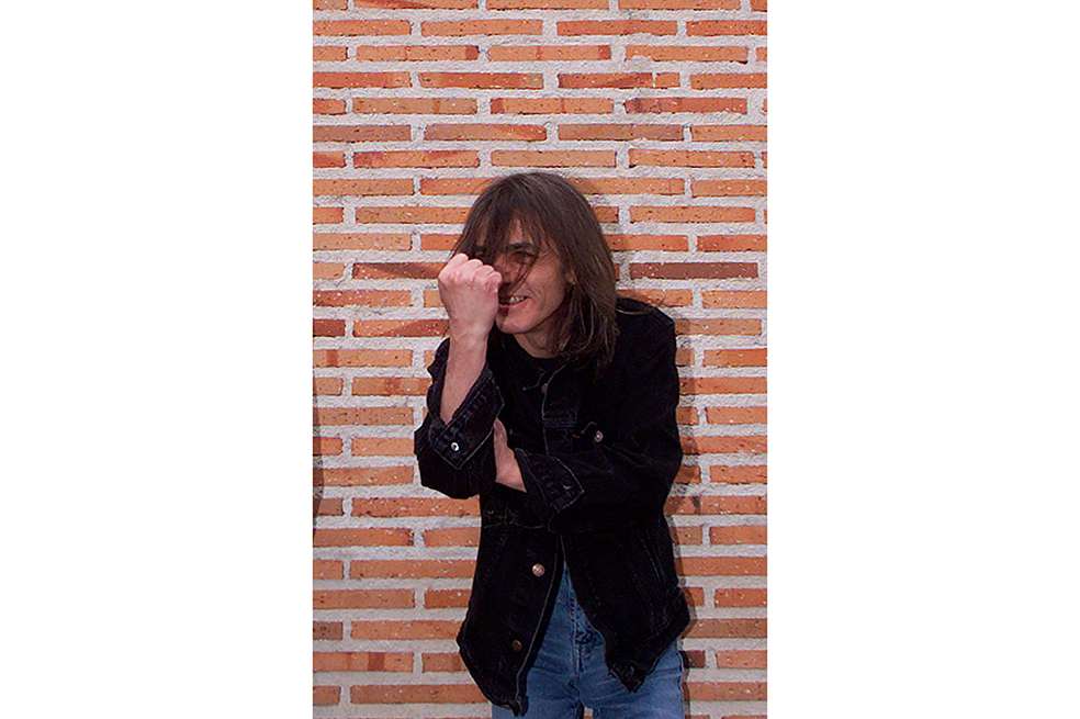 Malcolm Young en 2000. / AFP